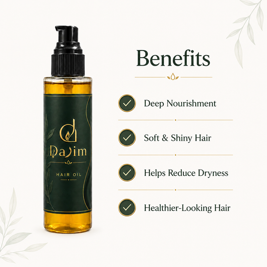 Darim 3-in-1 Hair Oil Bundle With 1 Silicon massager Free